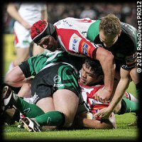 Ulster Connacht Nick Williams try